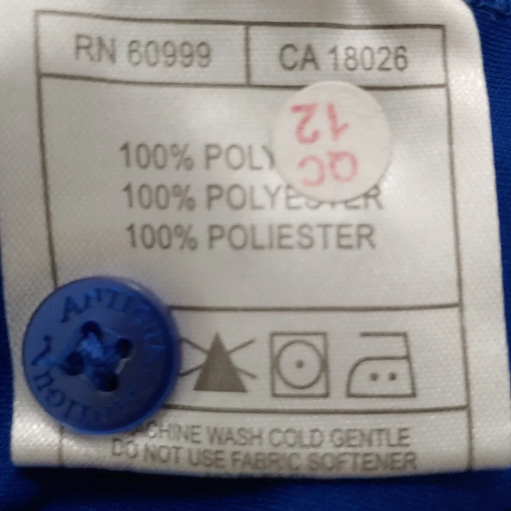 Detroit Pistons Men's Size Large Polo